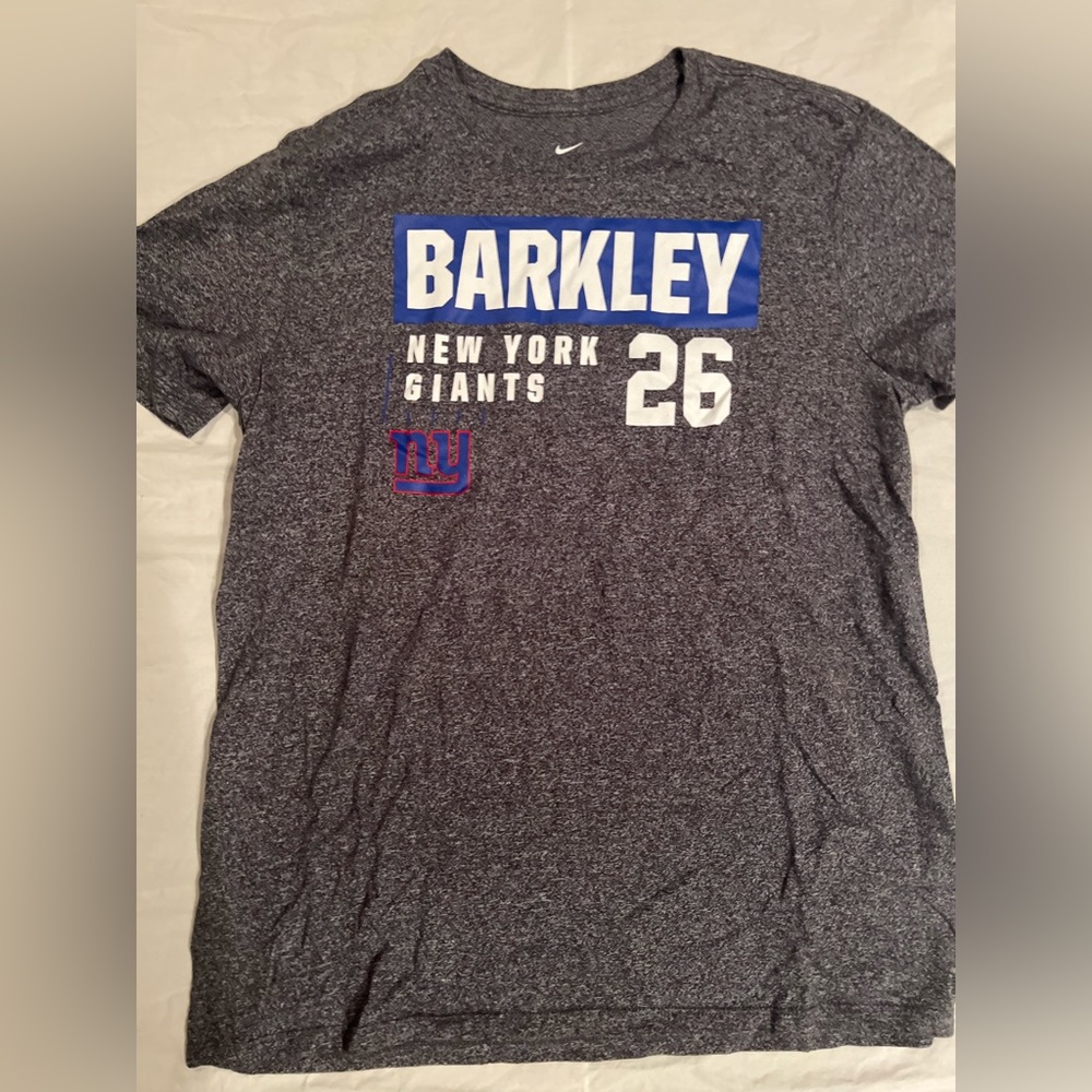 Saquon Barkley New York Giants Men's Nike T-Shirt - Size Large